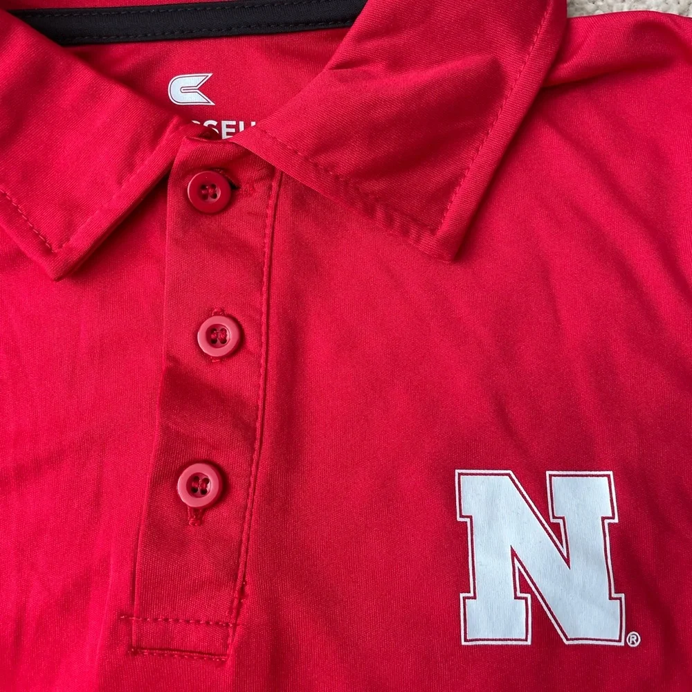 Men’s Nebraska Polo NWT - Picture 3 of 3